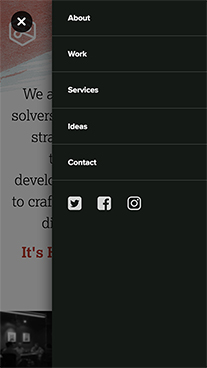Mobile Menu